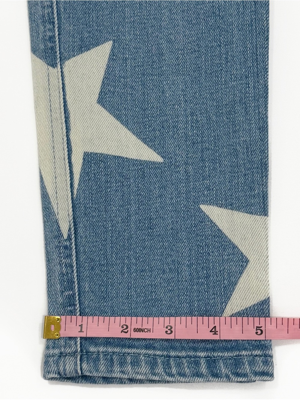 Stella McCartney blue star print jeans | Size 26 - Picture 8 of 12